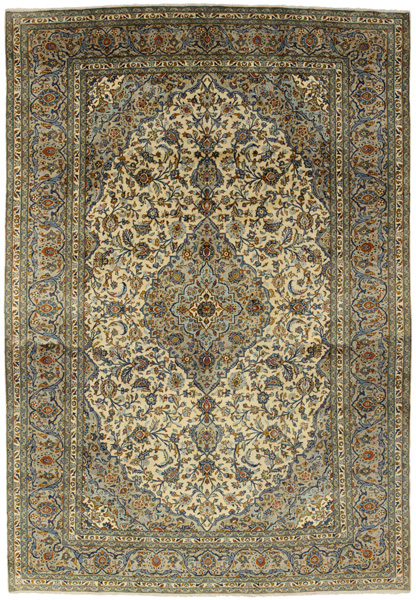 Kashan Persian Rug 426x293