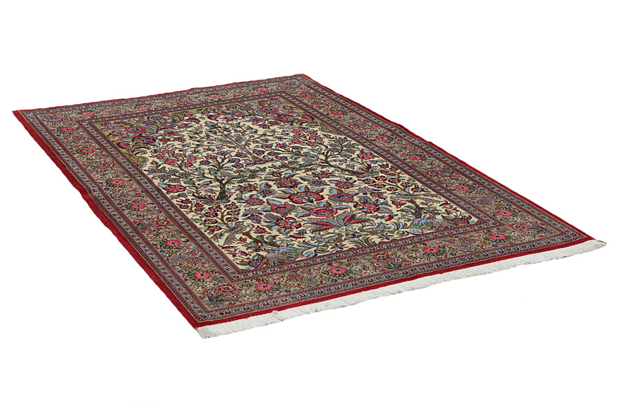 Qum Persian Rug 212x143 - Picture 1