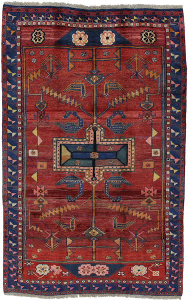 Gabbeh - Qashqai Persian Rug 247x154