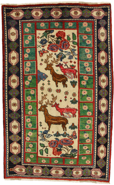 Gabbeh Persian Rug 188x115