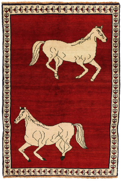 Gabbeh - Qashqai Persian Rug 188x125