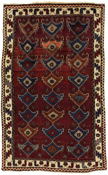 Gabbeh - Bakhtiari Persian Rug 230x143