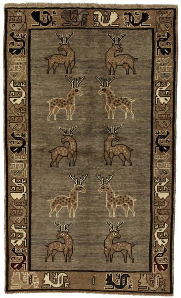 Gabbeh - Qashqai Persian Rug 200x120