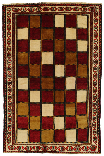 Gabbeh - Qashqai Persian Rug 192x128