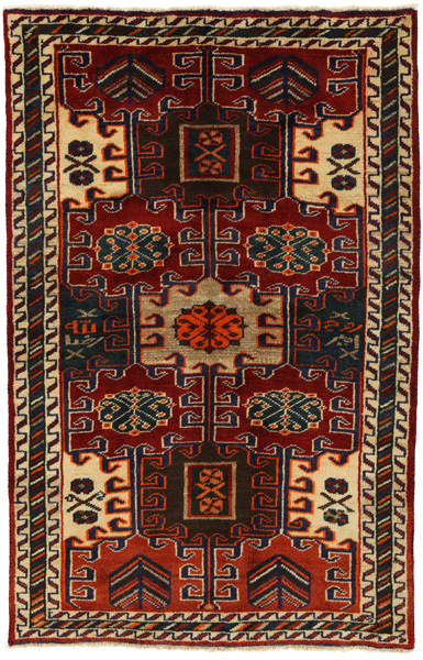 Gabbeh - Bakhtiari Persian Rug 192x124