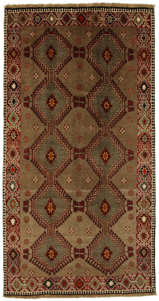 Gabbeh - Bakhtiari Persian Rug 272x144
