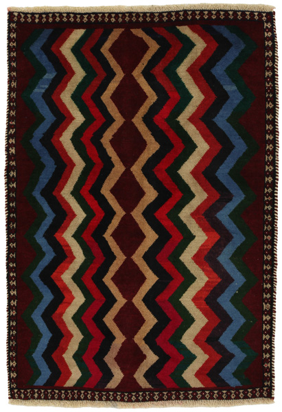 Gabbeh - Qashqai Persian Rug 148x102
