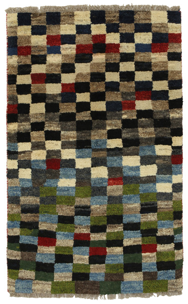 Gabbeh - Bakhtiari Persian Rug 151x94