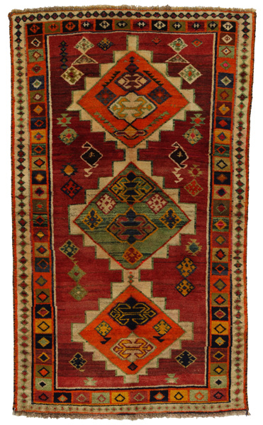 Gabbeh - Qashqai Persian Rug 183x109