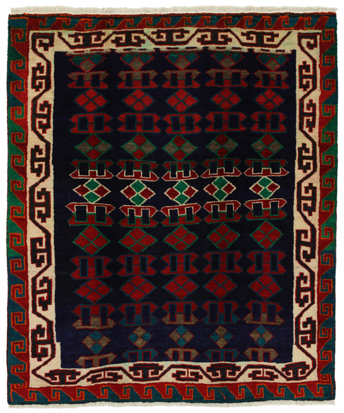 Gabbeh - Qashqai Persian Rug 218x182