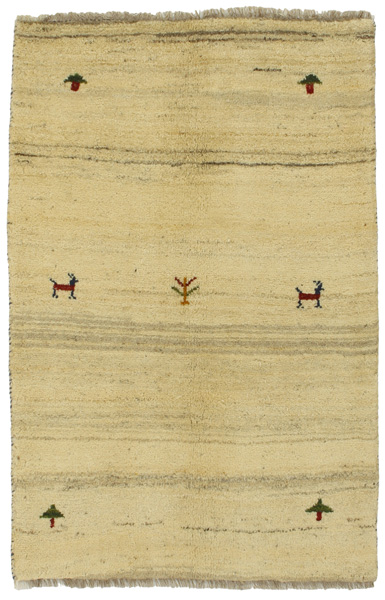 Gabbeh - Qashqai Persian Rug 141x92