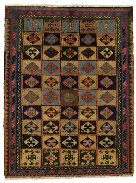 Gabbeh - Bakhtiari Persian Rug 180x137