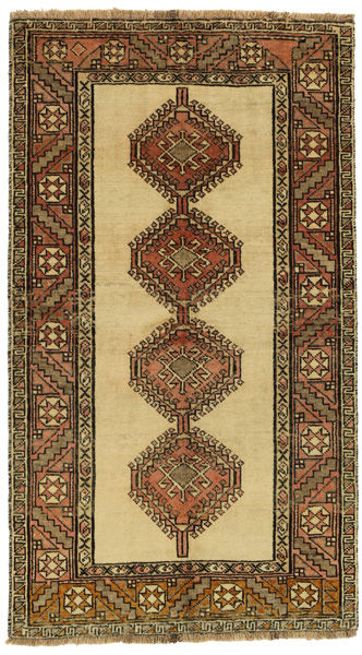 Gabbeh - Qashqai Persian Rug 191x109