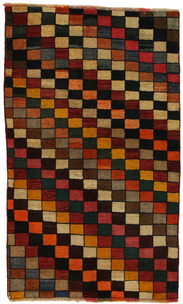 Gabbeh - old Persian Rug 133x80