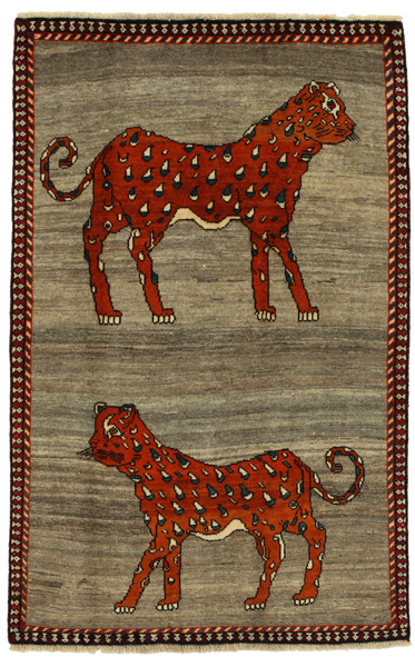 Gabbeh - Qashqai Persian Rug 196x122