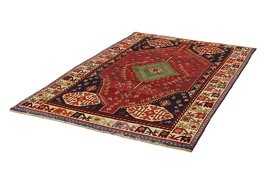 Qashqai - Shiraz Persian Rug 252x157 - Picture 2