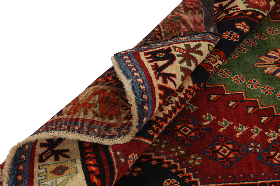 Qashqai - Shiraz Persian Rug 252x157 - Picture 4