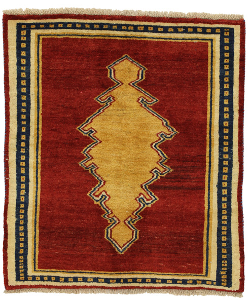 Gabbeh - Qashqai Persian Rug 116x99
