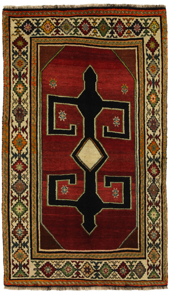 Gabbeh - Qashqai Persian Rug 180x104