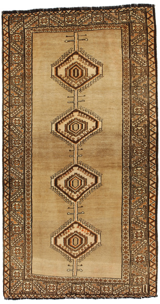 Gabbeh - Qashqai Persian Rug 229x123