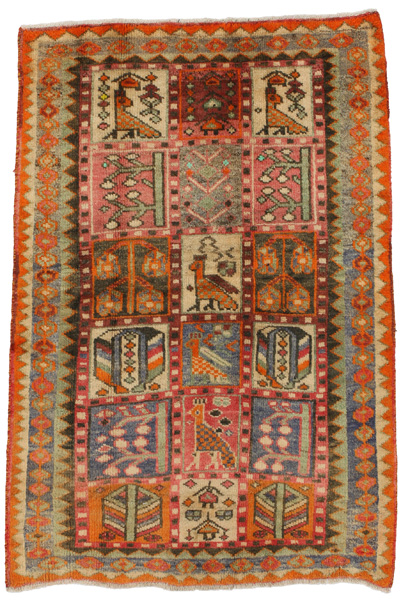 Gabbeh - Bakhtiari Persian Rug 192x127