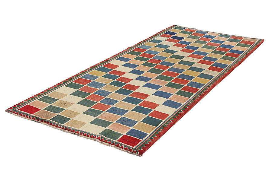 Gabbeh - Bakhtiari Persian Rug 286x124 - Picture 2