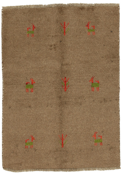 Gabbeh - Qashqai Persian Rug 138x101