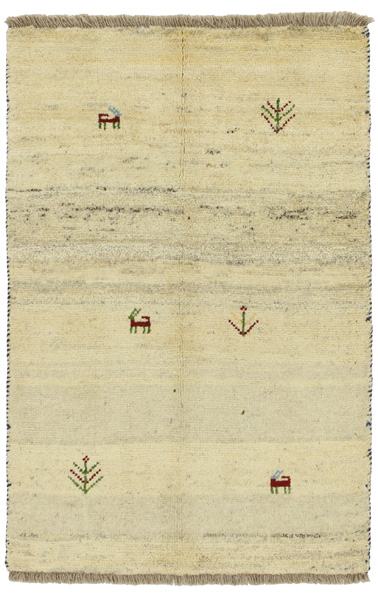 Gabbeh - Qashqai Persian Rug 145x97