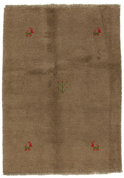 Gabbeh - Qashqai Persian Rug 138x98