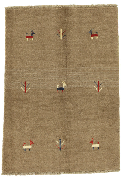 Gabbeh - Qashqai Persian Rug 138x98