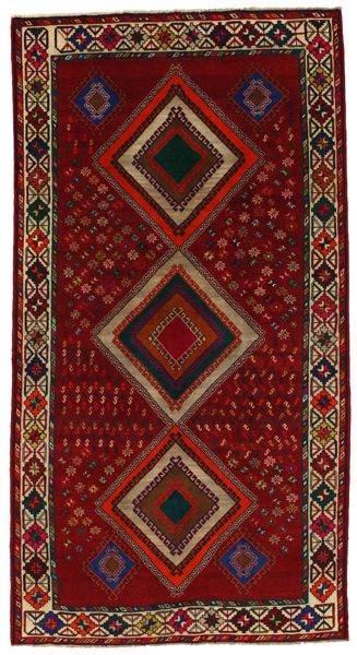 Gabbeh - Qashqai Persian Rug 297x157