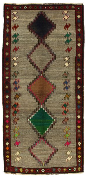 Qashqai - Gabbeh Persian Rug 240x115