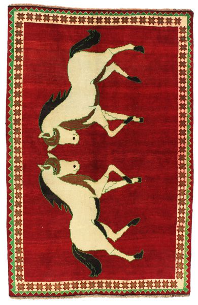 Gabbeh - Qashqai Persian Rug 185x120