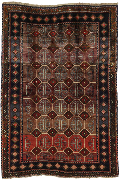 Lori - Bakhtiari Persian Rug 212x145