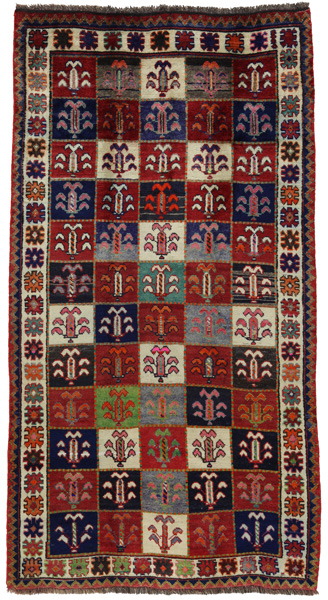 Gabbeh - Bakhtiari Persian Rug 270x145