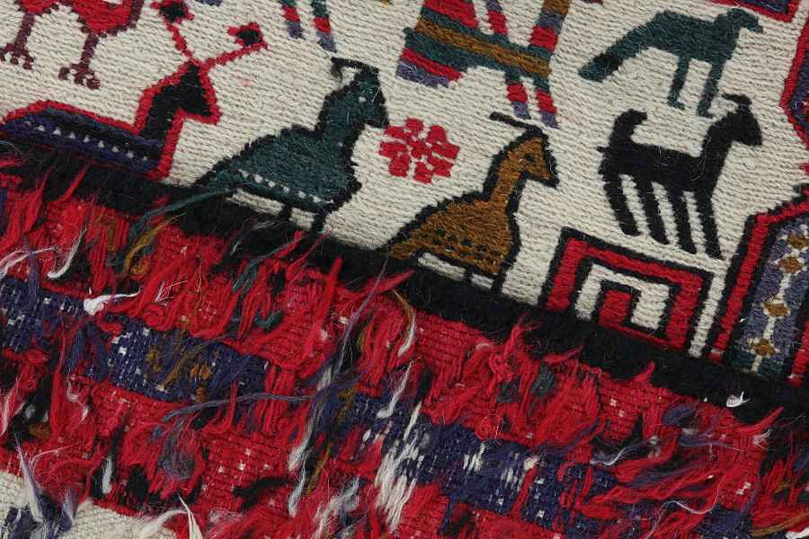 Kilim Sumak - Afshar 130x105 - Picture 3