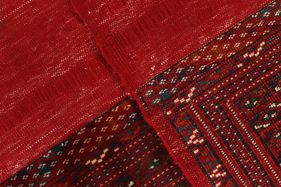 Yomut - Bokhara Persian Rug 98x106 - Picture 4