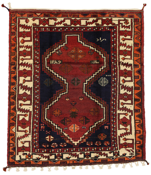 Lori - Bakhtiari Persian Rug 196x173