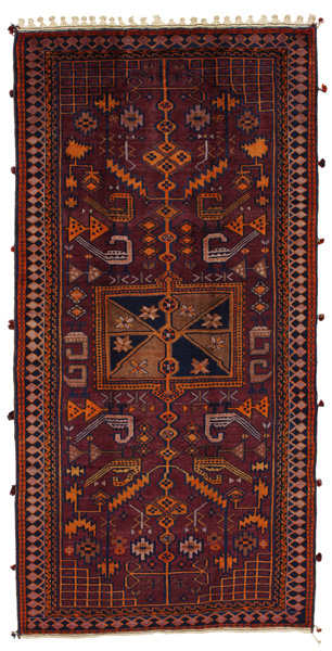 Lori - Bakhtiari Persian Rug 335x165