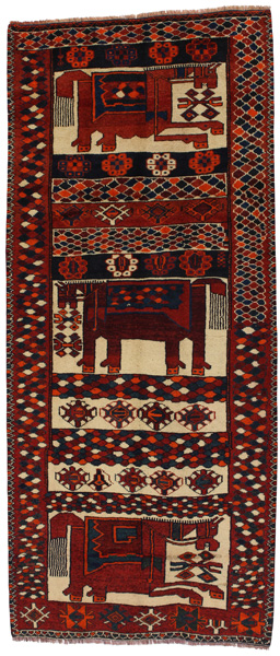 Bakhtiari - Qashqai Persian Rug 298x126