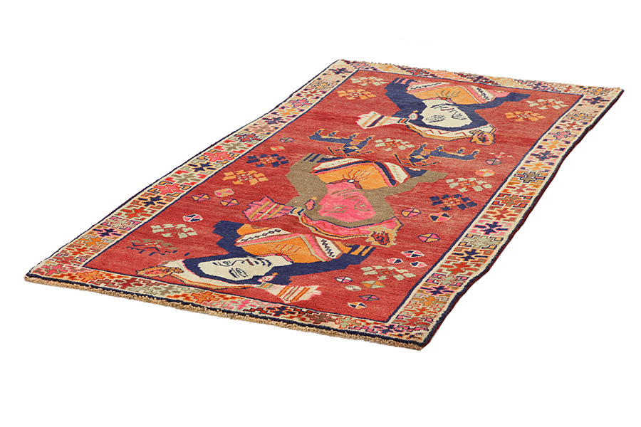 Qashqai Persian Rug 215x114 - Picture 2