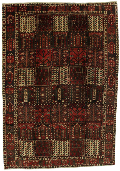 Bakhtiari Persian Rug 295x206