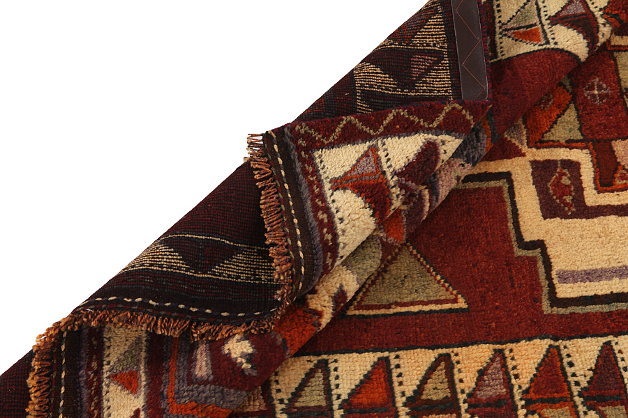 Bakhtiari - Gabbeh Persian Rug 382x124 - Picture 4