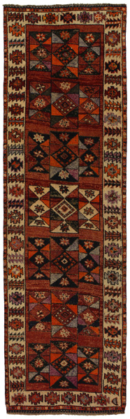 Bakhtiari - Qashqai Persian Rug 402x120