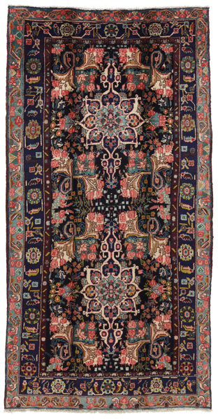 Bijar - old Persian Rug 292x150