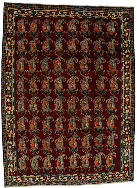 Qashqai - old Persian Rug 287x210