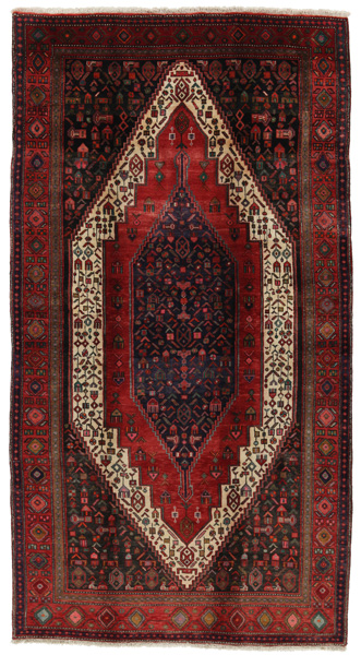Senneh - Kurdi Persian Rug 295x159