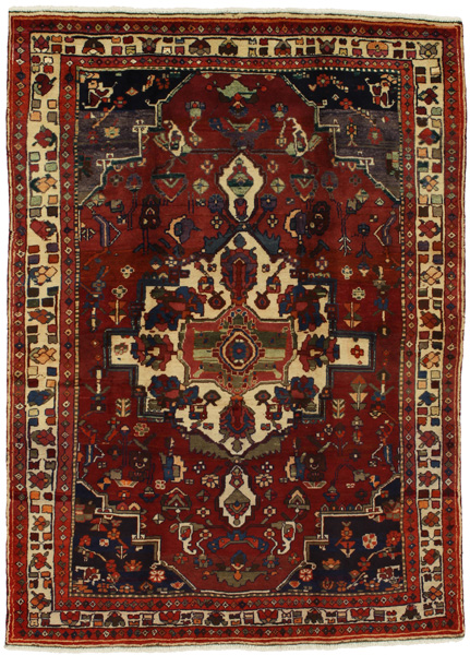 Bakhtiari Persian Rug 224x162