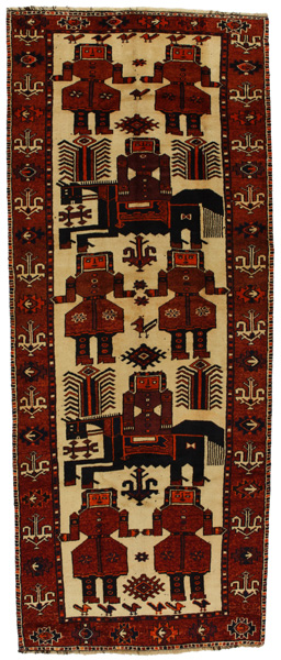 Bakhtiari - Qashqai Persian Rug 370x149