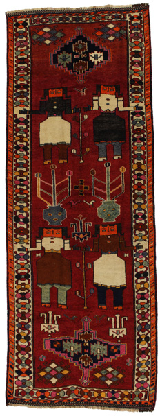 Bakhtiari - Qashqai Persian Rug 372x137